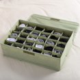 thumbnail image 2 of Boîte de Rangement Organisatrice pour Garde-Robe avec Couvercle, Séparateur pour Chaussettes et sous-Vêtements à 30 Compartiments, 2 of 8