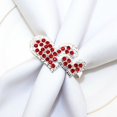 thumbnail image 4 of MesaSe Serviette Buckle 6Pcs Multi-purpose Reusable Unique Wedding Banquet Party Heart Serviette Buckle, 4 of 5