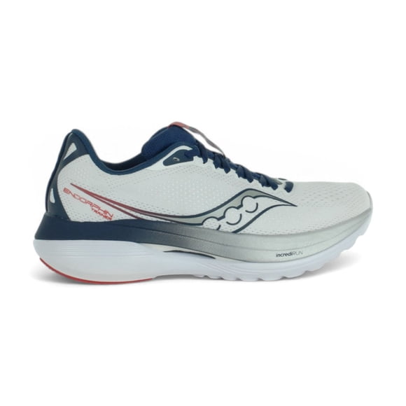 Saucony Chaussures de Course pour Hommes Endorphin Trainer Blanc/Marine P20996-110<span> - </span>11.5
