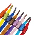 thumbnail image 3 of Fridja Color Metal Capsule Shoelace Child Adult Tying-Free Elastic Shoelaces, 3 of 7