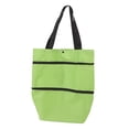 thumbnail image 3 of Foldable Bag Large Capacity Shopping Pull Cart Zipper Design Oxford Cloth, Shopping Cart For Shopping Camping, 3 of 8
