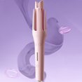 thumbnail image 3 of Automatic Curling Iron 32mm Ionic Ceramic Hair Curling Wand Fast Heating Curler With 4 Temperature Settings For Salon Home Styling, 3 of 7