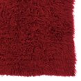thumbnail image 3 of Tapis Nouveau Flokati 1400 gr de 5' x 8', Rouge, 3 of 5