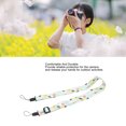 thumbnail image 4 of Camera Strap Shoulder Neck Universal Adjustable 1.2m Polyester Print Fabric Compatible with Mini 12 11 8 9 Digital SLR DSLR Cameras, 4 of 7