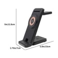 thumbnail image 3 of TopLLC Wireless Charger Multifunctional Foldable Smart Wireless Charging For Android And IOS. Mobile Phones Watches Earphones Three-in-one Magnetic 15W Wireless Fast Charger Wireless charging, 3 of 8