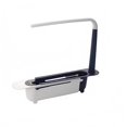 thumbnail image 3 of MTBLYS Telescopic Sink Caddy Kitchen Sink Basket with Extendable Arm Removable Over Sink Organizer Dish Sponge Storage Rack Countertop Drying Rack Kitchen Sink Accessories, 3 of 8