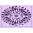 thumbnail image 1 of Ahgly Tapis Rectangulaire Lavable en Machine Intérieur Transitionnel Orchidée Violet, 8 Pieds x 12 Pieds, 1 of 7