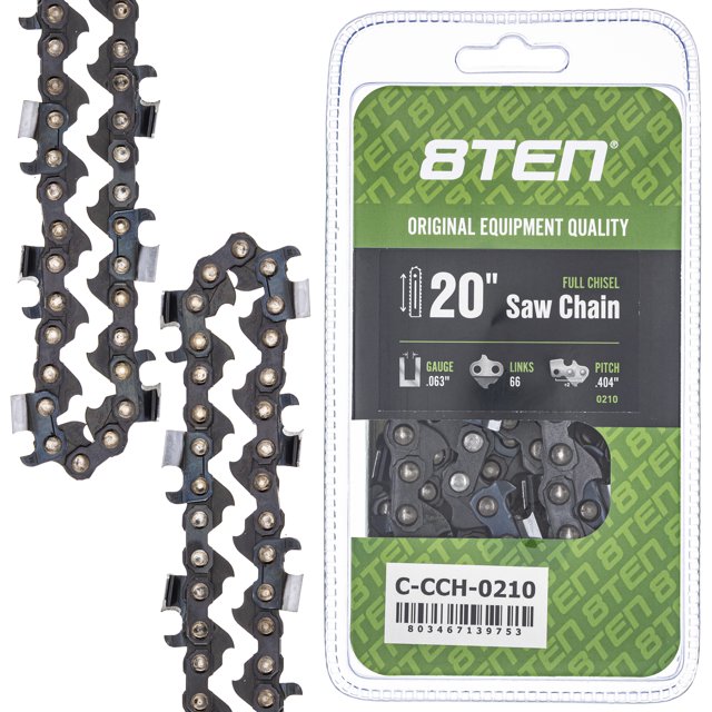 Full Chisel Chainsaw Chain 20 inch .063 .404 66DL for Stihl 066 MS 650 660 810-CCC2432H