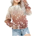 thumbnail image 1 of Birdeem Chandail en Molleton Surdimensionné à Col Rond pour Filles Mode Enfants Manches Longues Chandail 1-12 Ans, 1 of 1