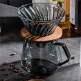 thumbnail image 4 of Glass Coffee Server 600ml Iced Mug Press Cold Brew Tea Water Beverage Pour Over Dripper with Scale Household Office Bar Pot Kitchen Drinkware, 4 of 9