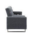 thumbnail image 4 of ACME Canapé Ajustable en Tissu Tufté avec 2 Coussins Gris, 4 of 7