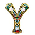 thumbnail image 1 of Porte-clés de Noël 26 Lettres Pendentif Strass, 1 of 8