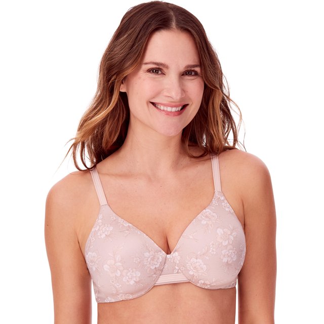 Bali Womens One Smooth U Smoothing and Concealing Underwire Bra, 38C