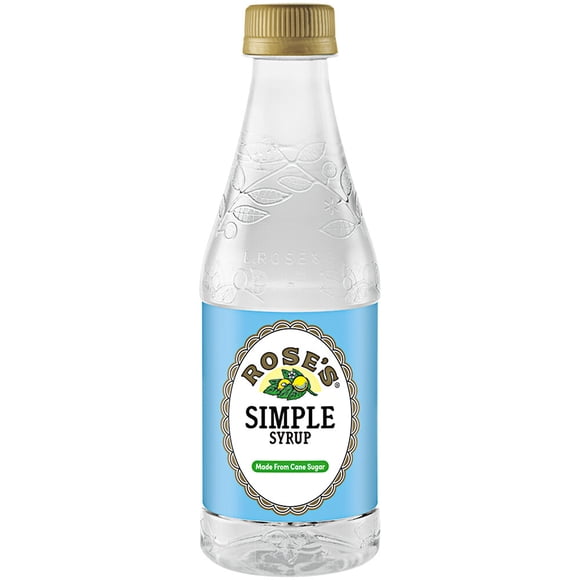 Rose's Sirop Simple 12 fl oz - 12/caisse