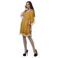 thumbnail image 3 of Moomaya Robes d'Été en Georgette Imprimée Femmes Plage Hawaïennes Mini Robes Femmes, 3 of 6