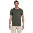thumbnail image 1 of Gildan T-Shirt Softstyle® pour Adulte, Vert Militaire Hth - 4TG, 1 of 3