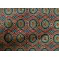 thumbnail image 4 of oneOone Cotton Cambric Fabric Floral Mandala Block Print Fabric BTY 56 Inch Wide, 4 of 4