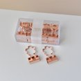 thumbnail image 3 of Baohd 1/2/3/5 12x Documents In Order - Metal Binder Clips For Elliot Folder Widely Shape Metal Binder Clips sakura Rose Gold 1 Pc, 3 of 6