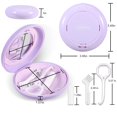 thumbnail image 3 of Retainer Case, Slim Aligner Case with Adjustable Vent Holes and Mirror, Compatible with Invisalign, Night Guard and Mouth Guard, Premium Retainer Case, With Aligner Remover Tool, Chew & Brush, 3 of 5