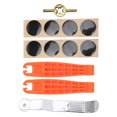 thumbnail image 3 of Kit de Réparation de Pneu de Vélo, Kits de Réparation de Chambre à Air de Vélo avec Leviers de Réparation de Pneu pour Cyclisme Moto, 3 of 8