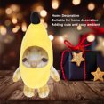 thumbnail image 3 of Banana Cat Plush Toy, Premium Fabrics, Fine Craftsmanship, Stress Relief, Multipurpose, Suitable for Home Decor, Gift, 3 of 8
