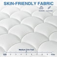 thumbnail image 2 of Twin Mattress, QUEEN ROSE 12 Inch Memory Foam Mattress Twin Size, Innerspring Hybrid Mattress in a Box with Motion Isolation & Pressure Relief, CertiPUR-US, 2 of 8