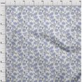 thumbnail image 3 of oneOone Silk Tabby Fabric Floral Ikat Printed Craft Fabric BTY 42 Inch Wide, 3 of 4