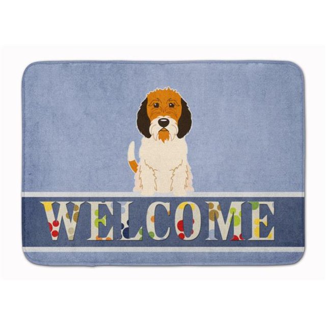 Carolines Treasures BB5660RUG Petit Basset Griffon Veenden Welcome Machine Washable Memory Foam Mat