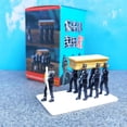 thumbnail image 3 of Mini Ghana Pallbearers Dancing Team African Black Man Carrying Coffin Dance Model Kit Action Figure Collection Toys, 3 of 3
