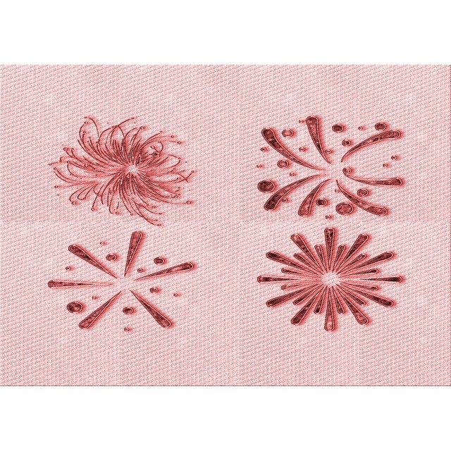 Ahgly Company Machine Washable Indoor Rectangle Transitional Light Rose Pink Area Rugs, 2' x 3'