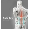 thumbnail image 4 of Lumbar Spine Support Belt for Lumbar Belt Herniated Disc Lumbar Support Belt Back Support Belt Orthopedic Lumbar Support Belt Back Brace with Curved Aluminum Strips for Sciatica, 4 of 7