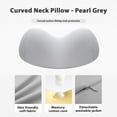 thumbnail image 4 of Cervical Neck Pillow for Sleeping with Ergonomic Wavy Design and Memory Foam Support 5.1 cm to 10 cm Height, 4 of 4