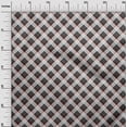 thumbnail image 3 of oneOone Polyester Spandex Orange Fabric Check with Texture Sewing Craft Projects Fabric Prints by Yard 56 Inch Wide, 3 of 4