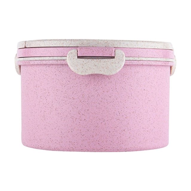 Lunch Box for Women Lunchbox Student Lunchbox Ideal Leak-Proof Lunchbox for Students Household Double Lid Soup Bowl Lunchbox Mom's Choice Student Lunch Box Bento Lunch Box