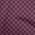 thumbnail image 1 of oneOone Cotton Poplin Maroon Fabric Block Craft Projects Decor Fabric Printed By The Yard 42 Inch Wide-UK, 1 of 5