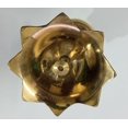 thumbnail image 2 of 1 PCS Brass Oil LAMP Flower Design Diya Diwali Item, 2 of 3