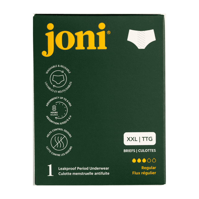 joni Leakproof Period Underwear Briefs - 2XL