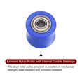 thumbnail image 4 of Unique Bargains Galet Tendeur de Chaîne 8 mm pour Vélo Porte Coulissante, Guide de Roue, Bleu, 4 of 6