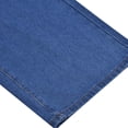 thumbnail image 4 of NECHOLOGY Jeans à Jambe Droite en Denim Extensible Délavé pour Femmes, Bleu Foncé, Taille TTG, 4 of 7