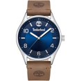 thumbnail image 1 of Timberland TDWGA9001101 Men's Blue Dial Beige Leather Strap Watch, 1 of 1