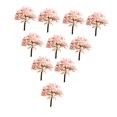 thumbnail image 2 of Bunblic 10 Pieces Model Trees Simulated Fake Trees Architecture Decor DIY Crafts Sand Table Diorama Supplies Scene Making Accessories 10.5 cm Height, 2 of 8
