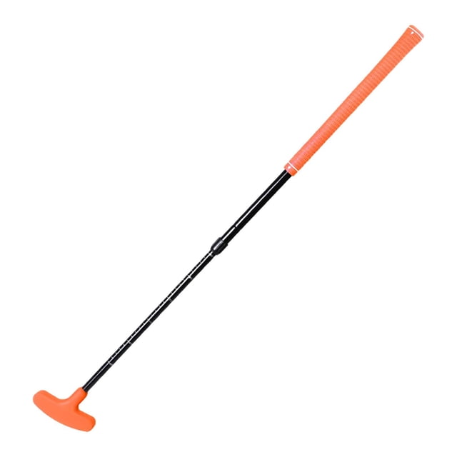 jinwen Putter de Golf Rétractable Équipement d'Entraînement de Putting de Golf Cour Mini Clubs de Golf Orange