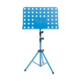 thumbnail image 1 of Milaget Music Sheet Stand Adjustable Height for Band Stage Performance Music Players Blue, 1 of 9