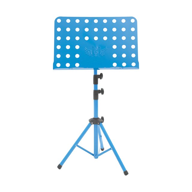 Milaget Music Sheet Stand Adjustable Height for Band Stage Performance Music Players Blue