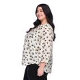 thumbnail image 4 of Chemisier à manches 3/4 Lane Bryant Plus pour femmes, 4 of 6