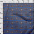 thumbnail image 2 of oneOone Cotton Poplin Fabric Floral Block Printed Craft Fabric BTY 56 Inch Wide, 2 of 4