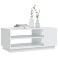 thumbnail image 2 of vidaXL Coffee Table White 102x55x43 cm Engineered Wood, 2 of 4