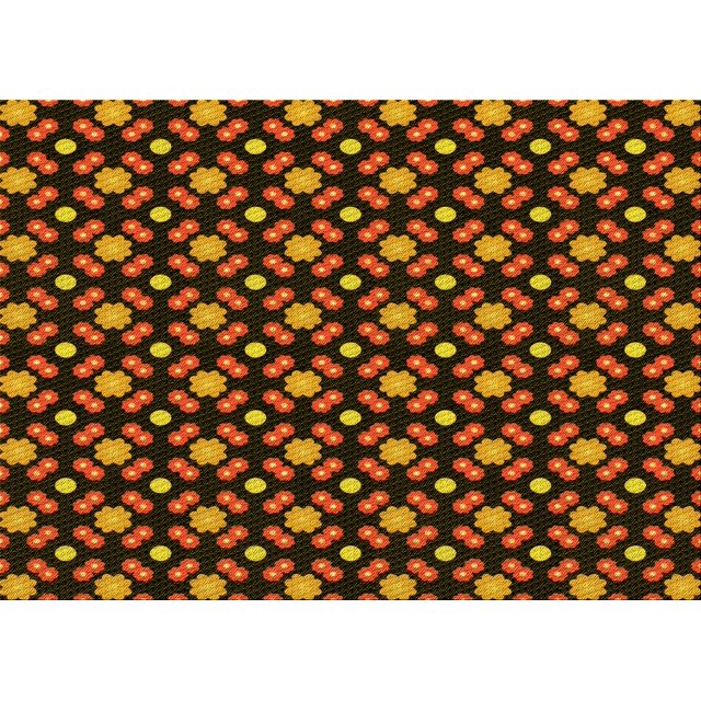 Ahgly Tapis Rectangulaire Lavable en Machine Intérieur Transitionnel Rouge Nuit, 7 Pieds x 10 Pieds