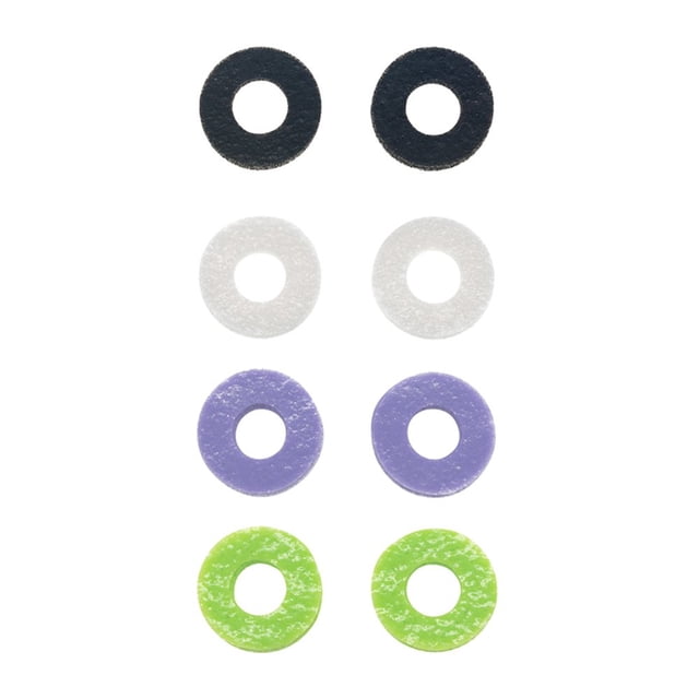 CUITING Bague Éponge Auxiliaire Bagues d'Assistance à la Visée Adaptées à PS5 - Switch PRO Manette de Jeu Manette de Jeu Bagues de Cible de Précision 8 Pcs