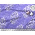 thumbnail image 3 of Soimoi Velvet Fabric Filigree Damask Fabric Prints by Yard 58 Inch Wide, 3 of 3